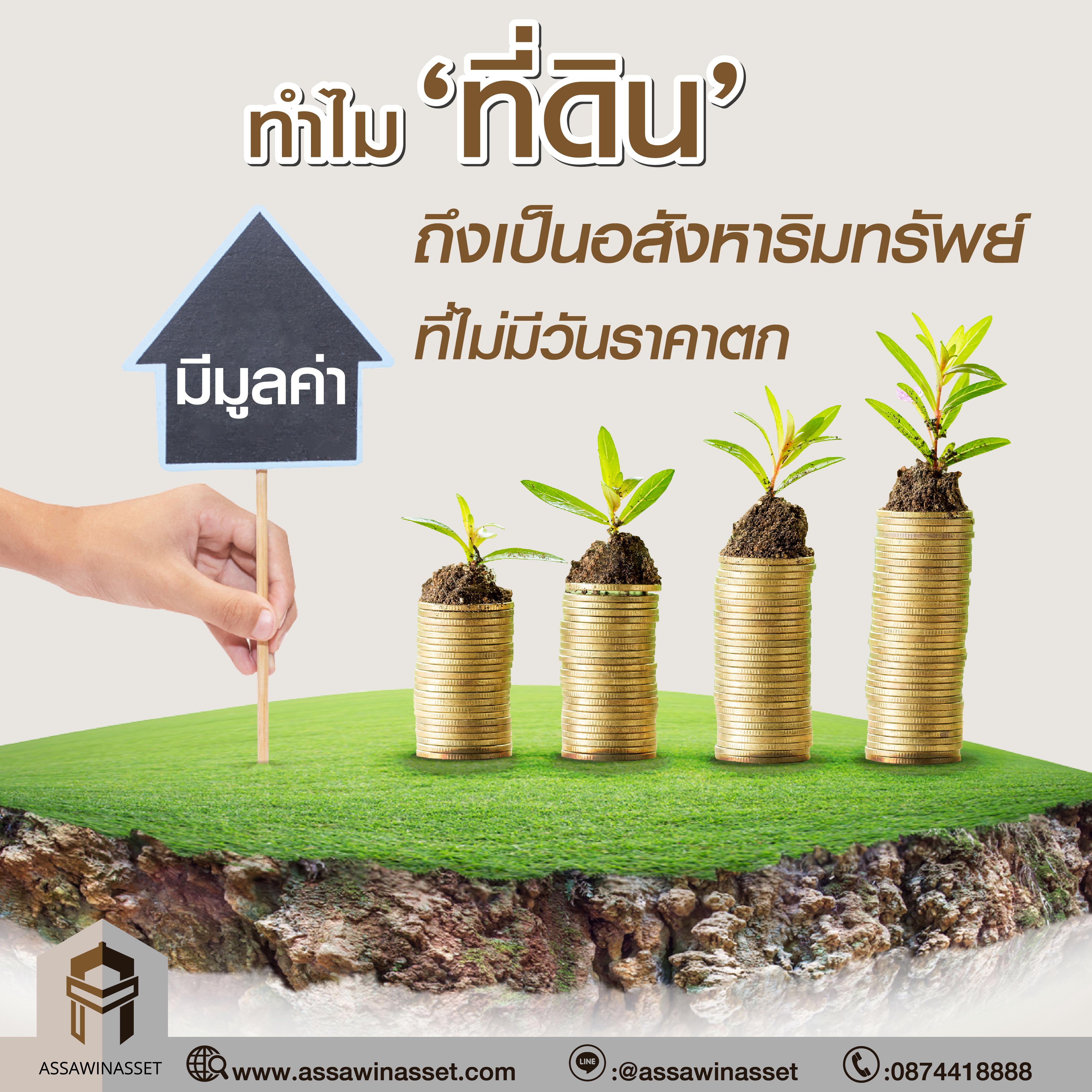 ทำไม ‘ที่ดิน’ ถึงเป็นอสังหาริมทรัพย์